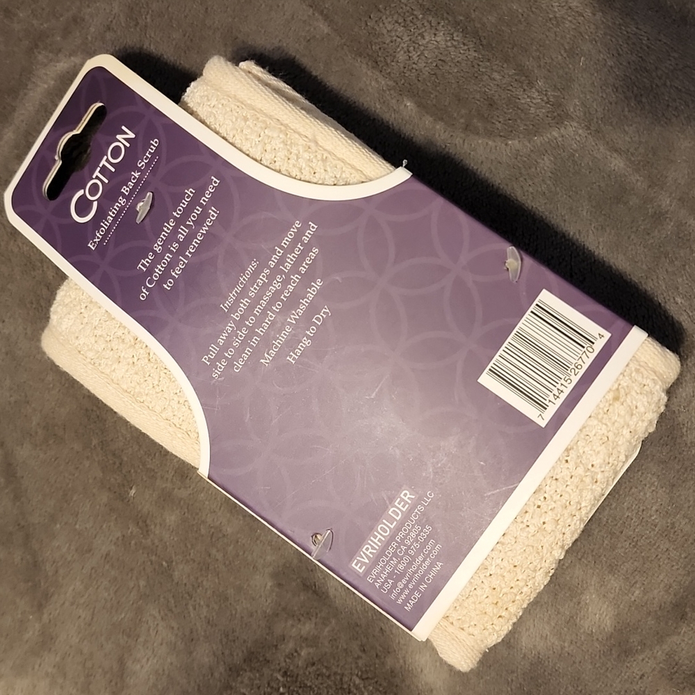 😶🌫️ Exfoliating Back Scrub - Picture 2 of 3